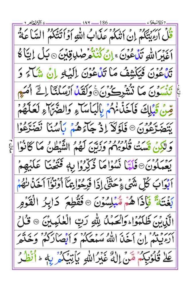 Surah Al Anam Page 8