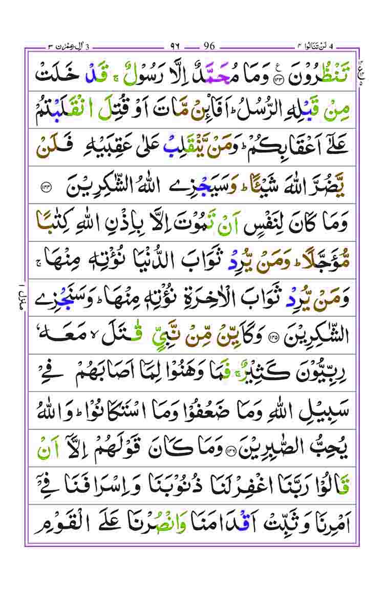 Surah Al Imran page 27