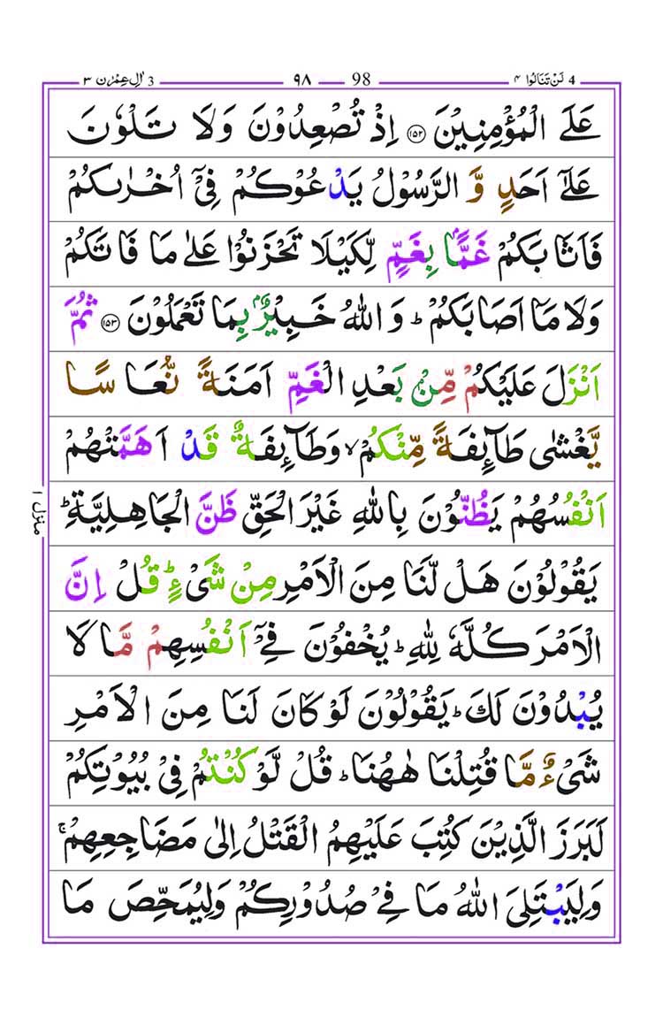 Surah Al Imran page 29